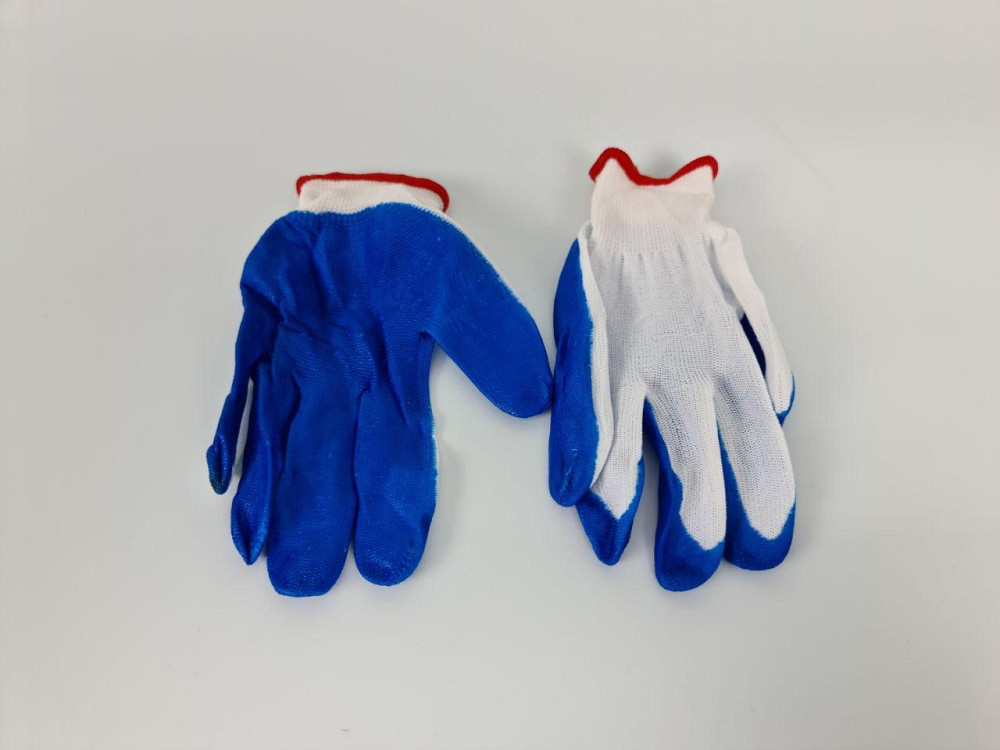 Господарські рукавички Залита Синя (13кл/3н) (12 пар) Харків - фото 2