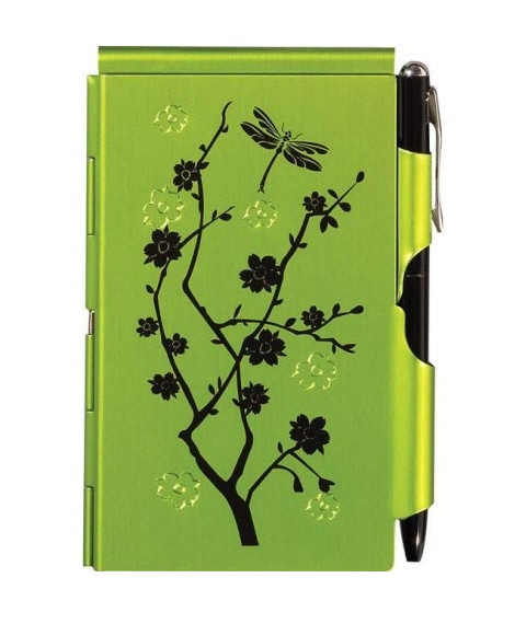 Карманный блокнот с ручкой Troika Lime Blossom Ровно - изображение 1