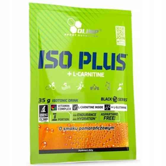 Iso Plus+ L-Carnitine 35g sachet (апельсин) 35g Луцк