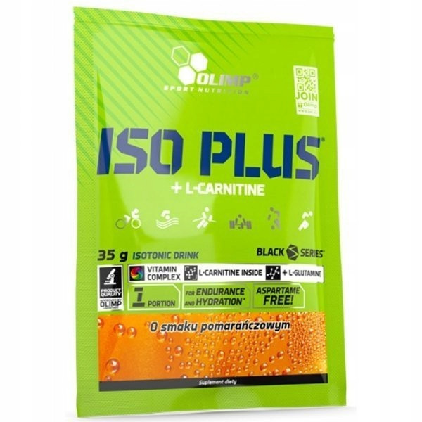 Iso Plus+ L-Carnitine 35g sachet (апельсин) 35g Луцьк - фото 1