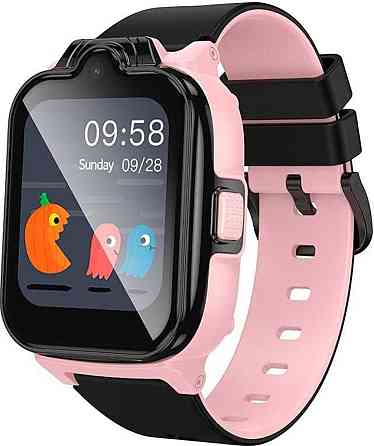 Детские смарт часы звонки 4G видеосвязь 8 Мп слежение GPS HOCO Y104. Харьков