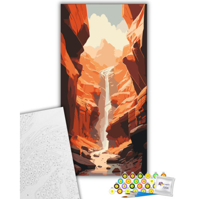 Картина по номерам ArtCraft Каньйон 40х80 см (11567-AC) Вінниця - фото 2