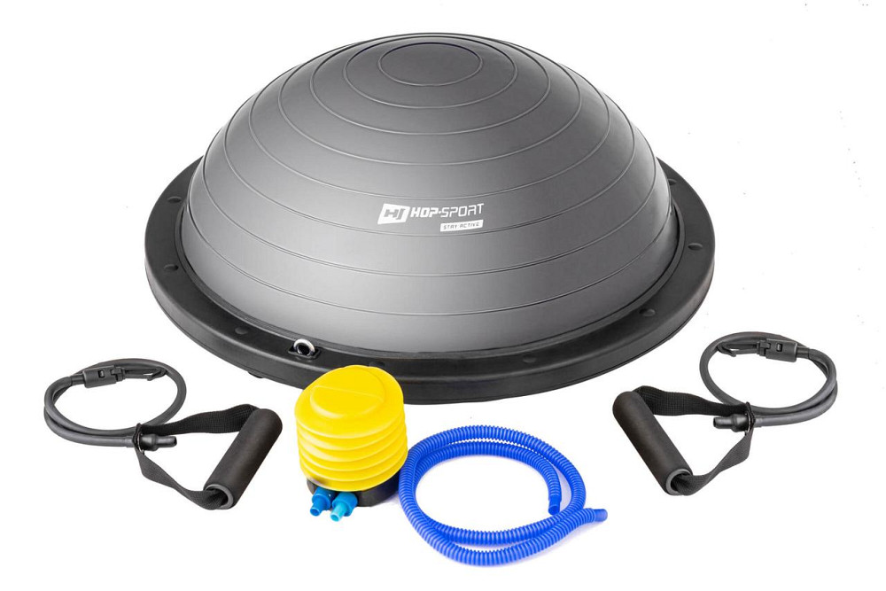 Балансувальна півсфера Hop-Sport HS-L058 сіра Київ - фото 1