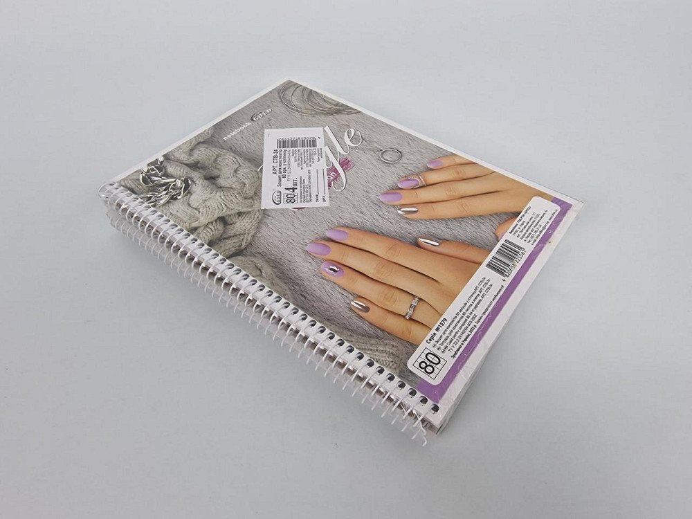 Зошит для конспектів із бічна спіраль 80 аркушів (1 шт.) Харків - фото 4