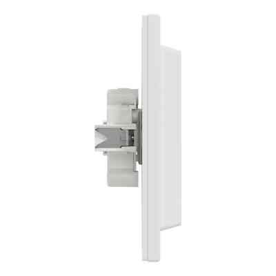 Розетка Schneider Electric ASFORA без заземлення подвійна біла (EPH9700121) Вінниця