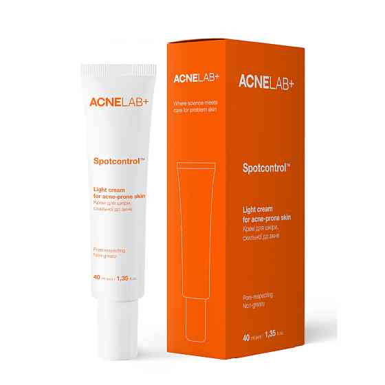 Крем для кожи склонной к акне Spotcontrol Light cream for acne-prone skin ACNELAB+ 40 мл Киев