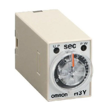 Реле времени H3Y-2 0-5с 220В с колодкой для DIN-рейки Киев - изображение 3