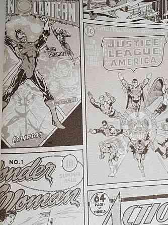 Метрові вінілові шпалери на флізеліні AdaWall Ada Kids дитячі афіші написи коміксів бежеві білі Київ