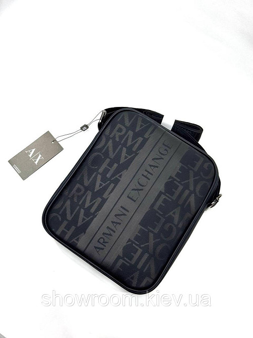 Мужская брендовая сумка AX (2662-2) Киев - изображение 5