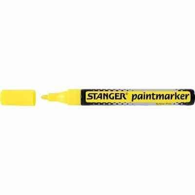 Маркер Stanger Permanent желтый Paint 2-4 мм (219015) Винница