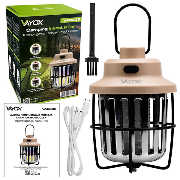 Ліхтар від комах кемпінговий Vayox VA0336 Дніпро - фото 6