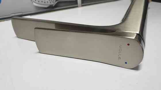 Змішувач для раковини високий Volle SOLO cepillado níquel нікель 1510.011302 Київ