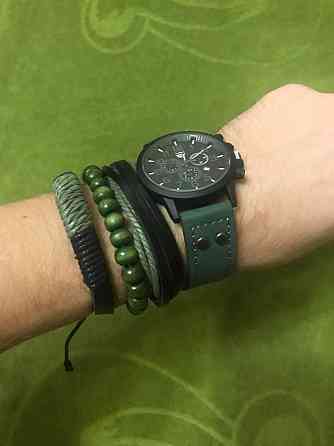 Часы мужские LIANDU Green + браслеты Киев