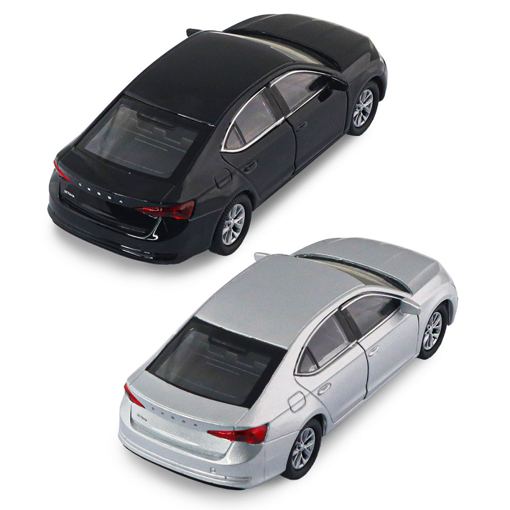 Автомодель - Skoda Octavia (чорний, сріблястий) Дніпро - фото 11