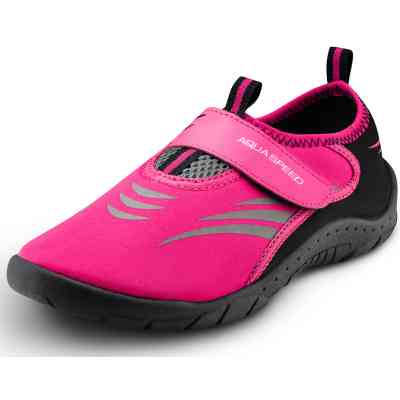 Аквашузы Aqua Speed Aqua Shoe Model 642-27C рожевий, сірий, чорний 35 (5908217676191) Винница