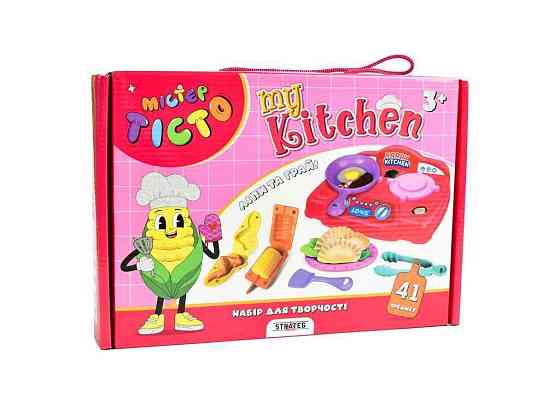 Набор для творчества Мистер тесто My Kitchen на украинском языке 41025 ТМ STRATEG Киев