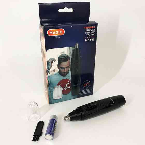 Тример для носа і вух хорошої якості MAGIO MG-917, Тример для видалення волосся з носа XA-84 Івано-Франківськ