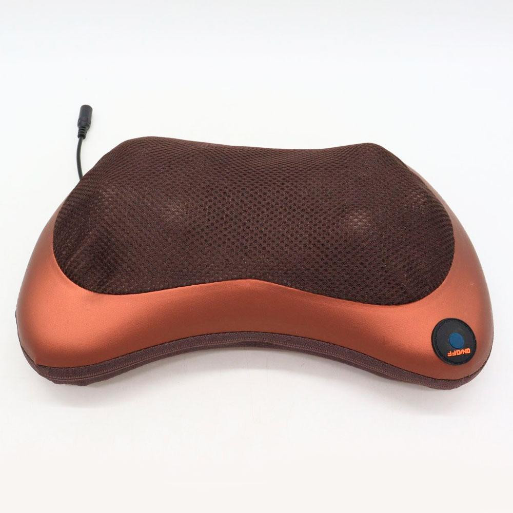 Масажна подушка (31х10х19 см) Massage Pillow 8028 / Роликовий масажер для дому та машини Київ - фото 5
