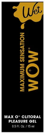 Збуджувальний гель для клітора Wet Wow Max O Clitoral Arousal Gel, легке поколювання (15 мл) Львів