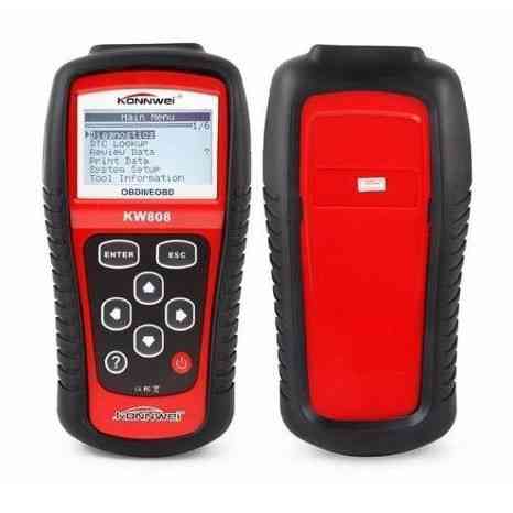 Сканер для діагностики автомобілів форд Konnwei KW808 OBD II/EOBD, Сканер для перевірки OZ-581 стану авто Київ