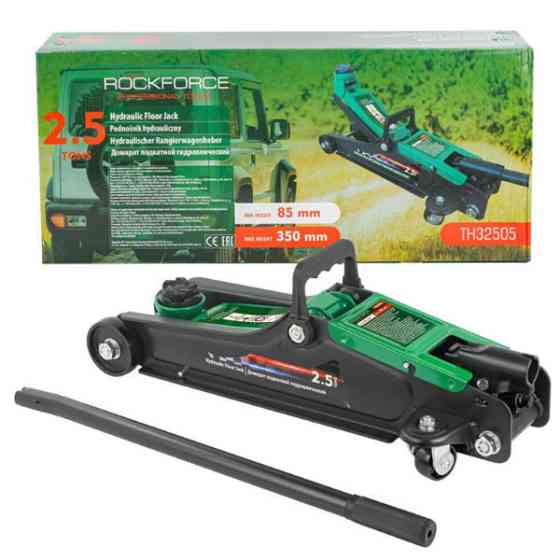 Домкрат 2.5т (85-350мм) подкатной гидравлический Rockforce RF-TH32505 Одесса