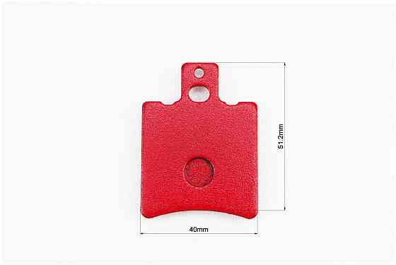 Гальмівні колодки (дискові) Yamaha JOG; KEEWAY- Goccia 50; HONDA SFX 50 / SZX 50 / SH 100 / SGX 50; MALAGUTI Ciak 50; APRILIA Scarabeo 50 / SR 50 / SR Київ