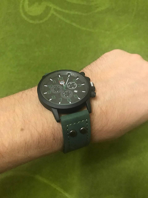 Часы мужские LIANDU Green + браслеты Киев - изображение 5