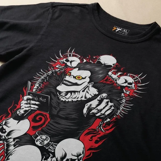 Футболка чоловіча з  принтом Тетрадь смерти Рюк 2 Розмір 48 Anime0134 Дніпро - фото 3