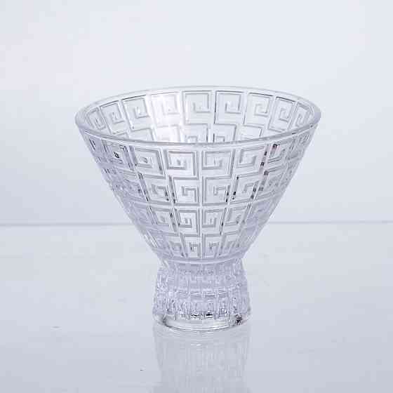 Yiwu Набір креманок на ніжці 6 шт креманки скляні для десертів, морозива, желе набір 200 мл 644 Коломия