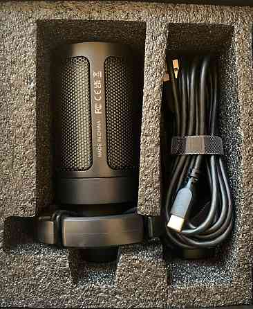 Fifine Ampligame A2 RGB - Черный кондесаторный USB микрофон. Новый! Киев