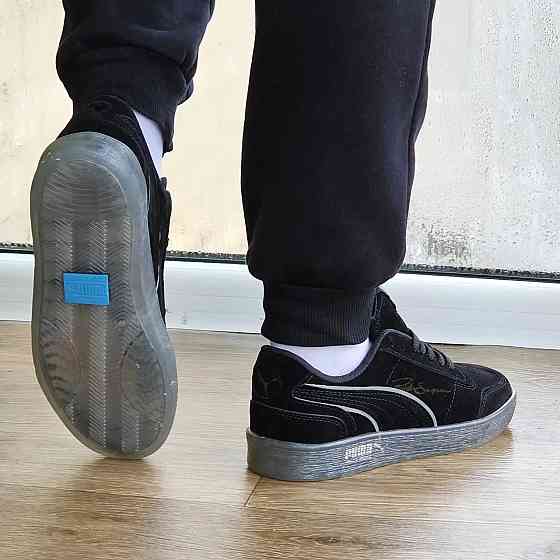 Кросівки Чоловічі Puma Чорні Замшеві Пума (розміри: 40,41,42,43,44) - 37-1 Дніпро