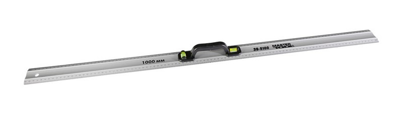 MASTERTOOL Лінійка будівельна алюмінієва MASTERTOOL 100 см з ручкою 2 капсули 39-5100 Київ - фото 3