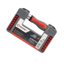 Викрутка з бітами та головками 1/4" 38 шт CrV тріскаточна (футляр) Мукачево - фото 7