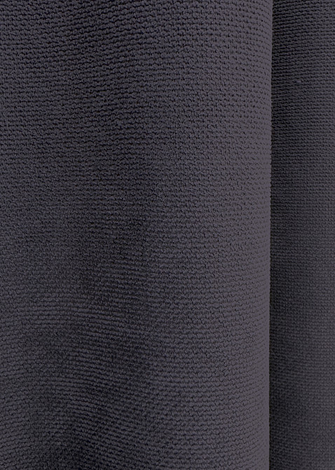 Комплект готових штор VR-Textil Вельвет Velanta № 1879ш Графітовий 200х290 см 2 шт (32-256) Київ - фото 8
