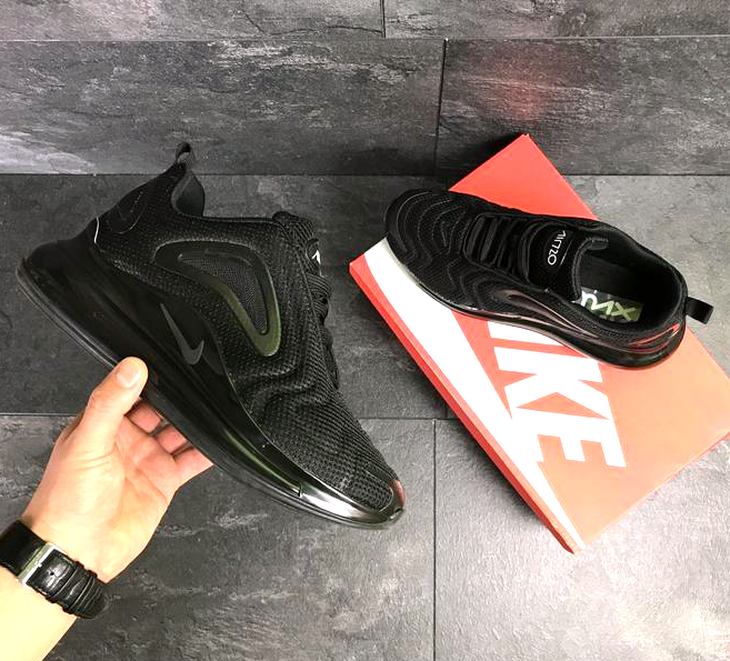 Кросівки Nike 720 Чорні Чоловічі Найк з Амортизацією кросівки (розміри: 40,41,42,43,44,45) Дніпро - фото 8