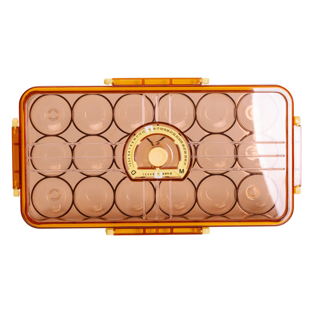 Лоток для яиц пластиковый на 18 ячеек 32.5х18х8 см Коричневый HP-27-1 Киев - изображение 7