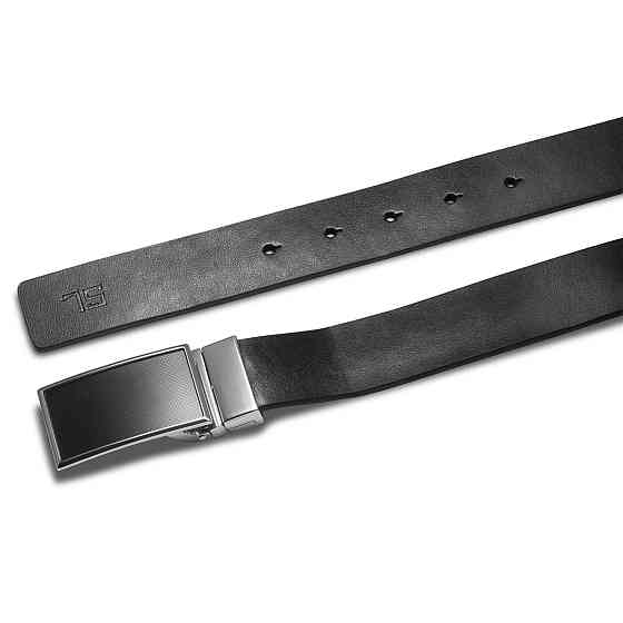 Ремень мужской кожаный Semi Line Black/Blue (P8234-0 L) Вінниця