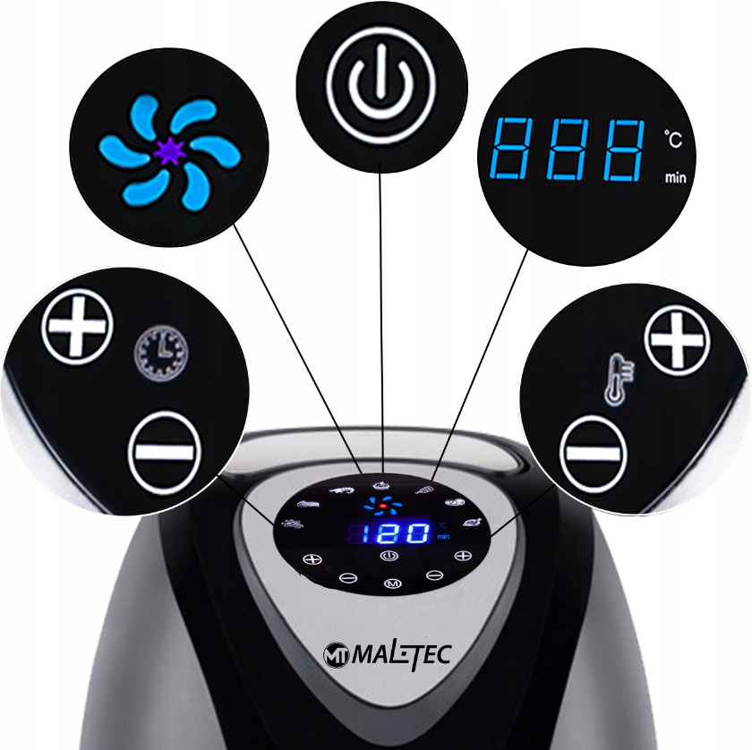 Мультипечь (аэрофритюрница) MalTec 1400 W (Польша) Киев - изображение 7