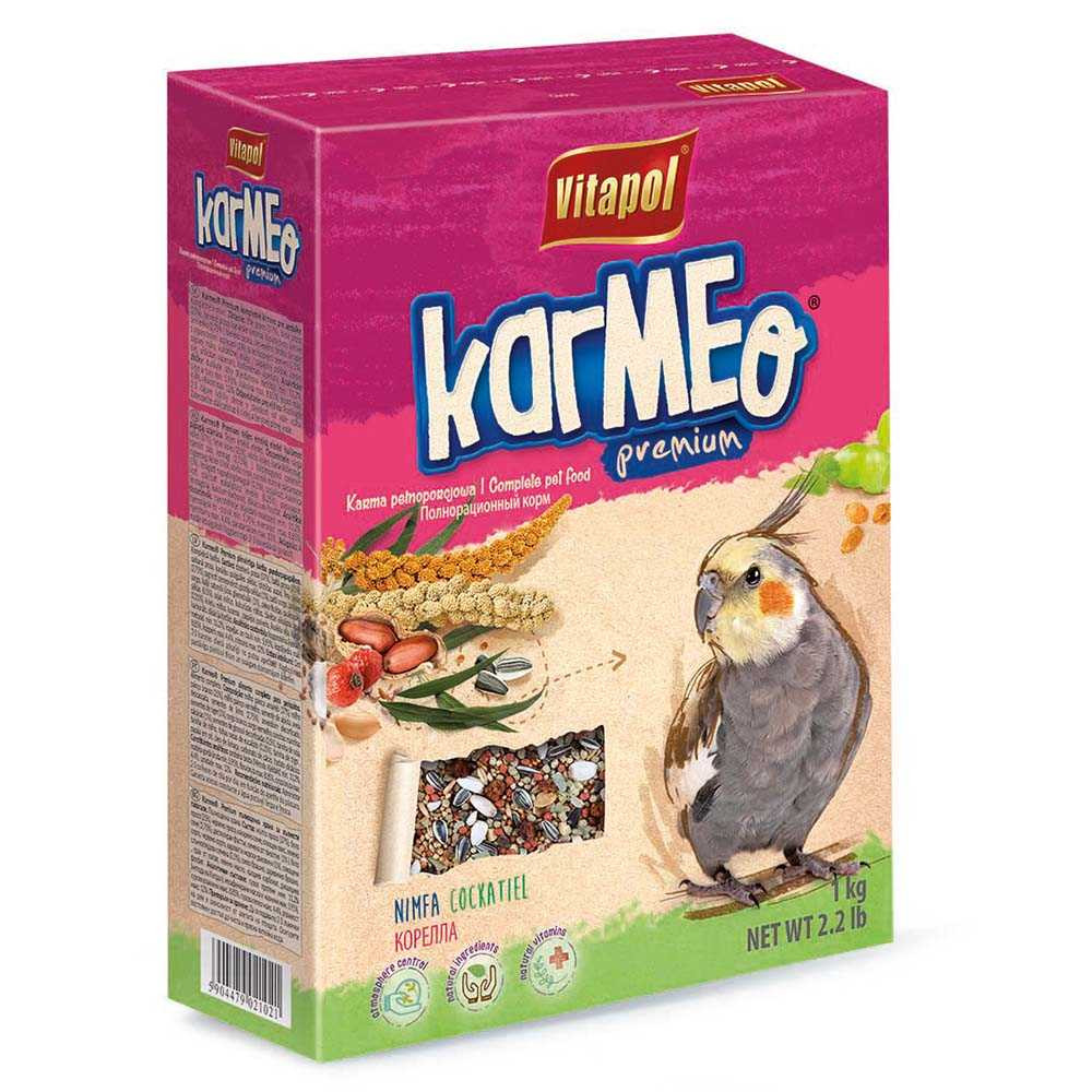 Премиум корм Vitapol Karmeo для нимф, 500г Киев - изображение 1