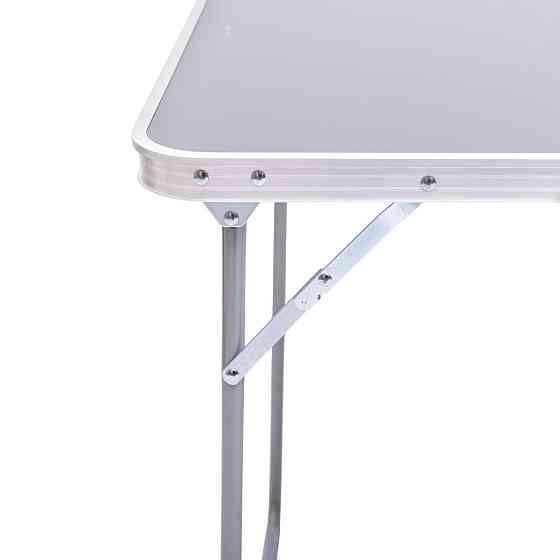 Складний стіл для пікніка Lugi, сірий 75x55 см Київ