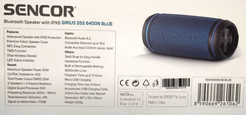 Преміум Бумбокс (як JBL Flip 6 ) колонка IPX6 30Вт Харків - фото 4