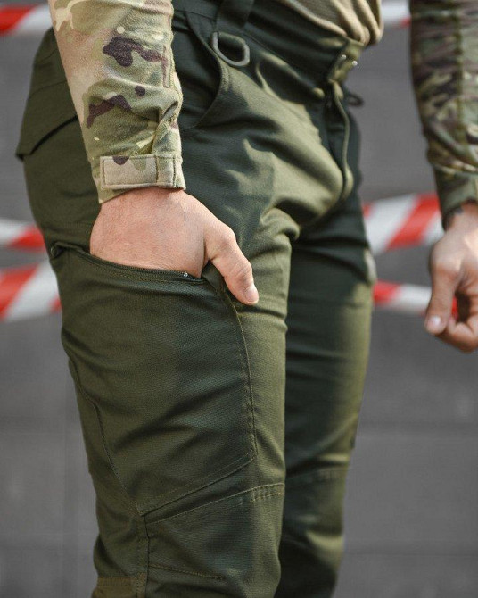 Тактические штаны TRACKING олива    ВТ3771 Одесса - изображение 5