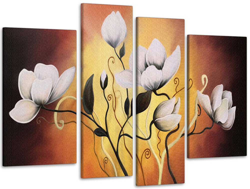 Модульная картина Абстракция Магнолия Art-170_4 Киев - изображение 1