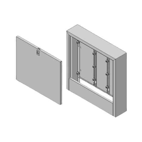 Колекторна шафа зовнішня ЕСО PRO ШКН-05 600x965x125 (8-9) Київ