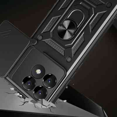 Чохол до мобільного телефона BeCover Military Poco F6 Pro Black (712166) Вінниця