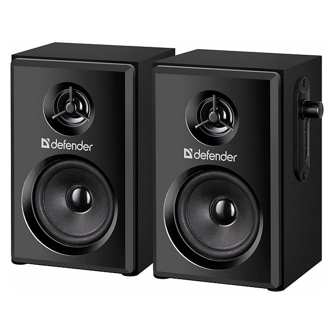 Акустичні колонки Defender SPK-270 (2.0) 10W USB дерево (Black) Вінниця - фото 1