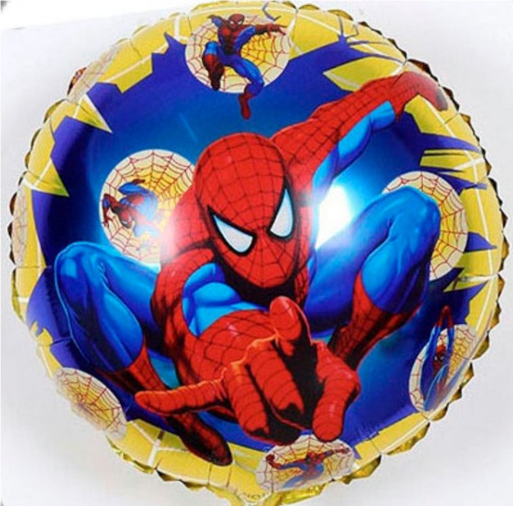 Фольгированный шар спайдермен 18