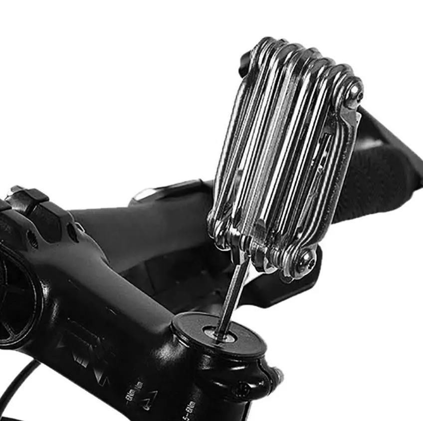 Мультитул для велосипеда, велоинструмент 11 в 1 (выжимка для цепи, шестигранники и др.) Бровары - изображение 4