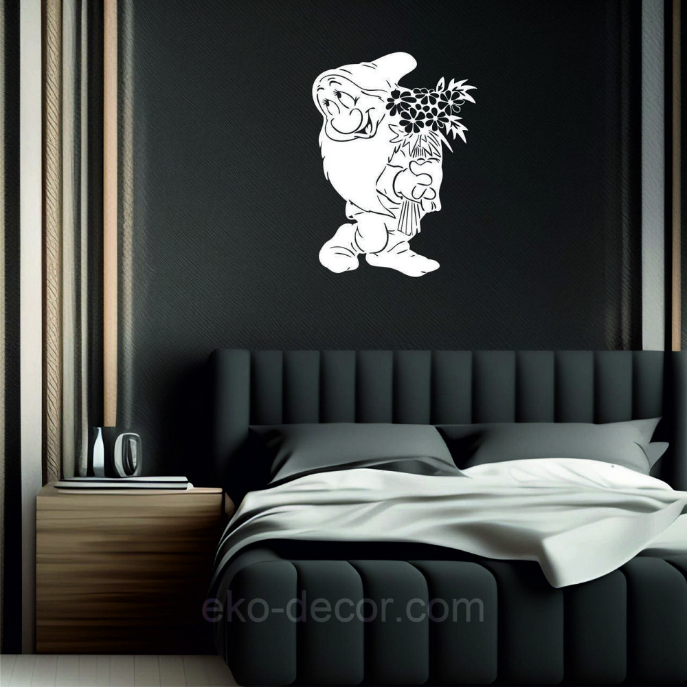 Декоративне настінне Панно «Гномік», Декор на стіну Київ - фото 4