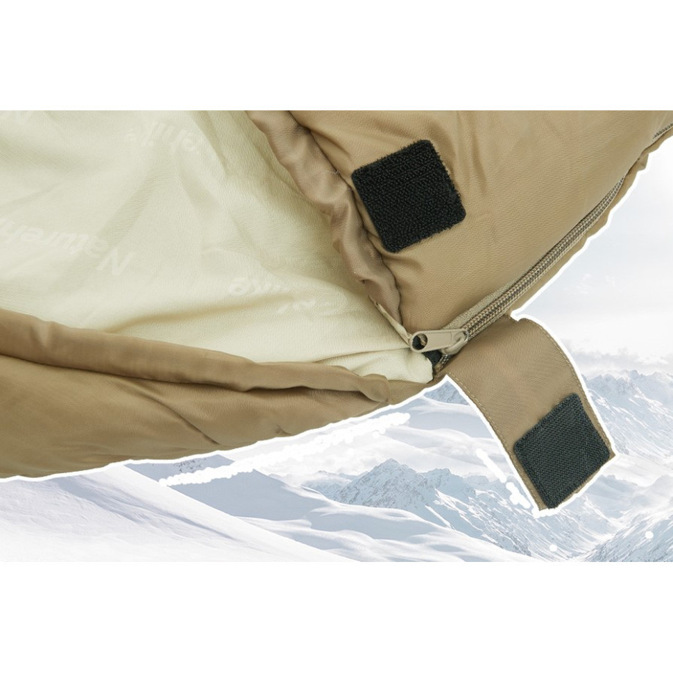 Спальник з капюшоном Naturehike MJ600 CNK2300SD014, коричневий Киев - изображение 5